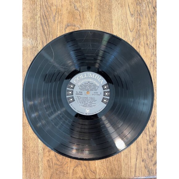 Rex Harrison & Julie Andrews My Fair Lady Vinyl Record OL 5090 Album - Picture 2 of 6